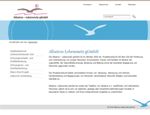 Tablet Screenshot of albatros-lebensnetz.de